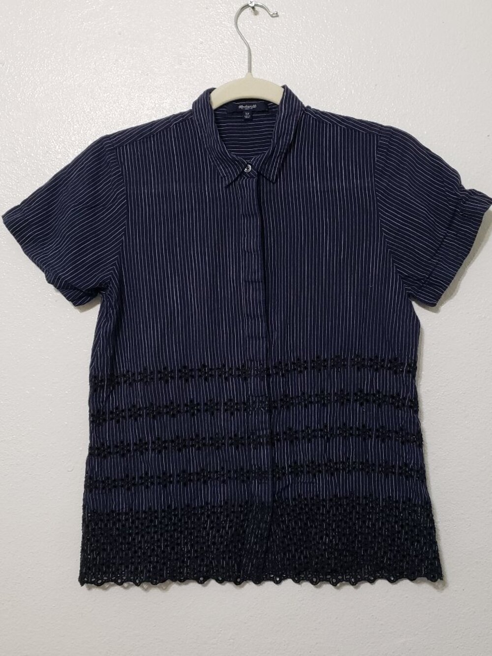 Madewell Button Down Top - Picture 1 of 8